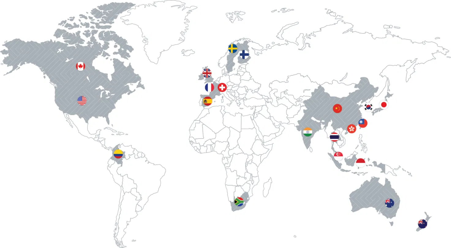 Edison Partners cross-border network spanning Australia, Asia, Europe and the Americas